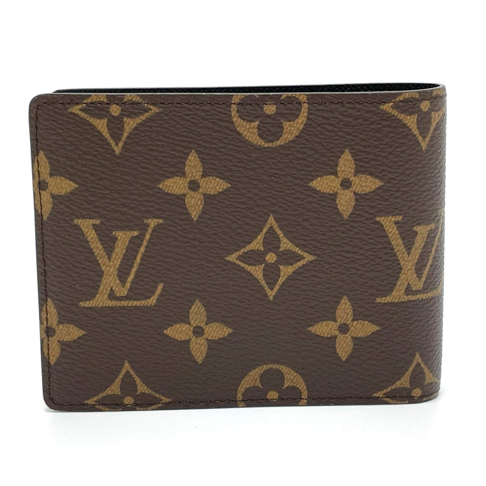LOUIS VUITTON M80156 Animal Monogram Wallet Portefeuille Slender NM Bifold Wallet Monogram Canvas Men's Brown
