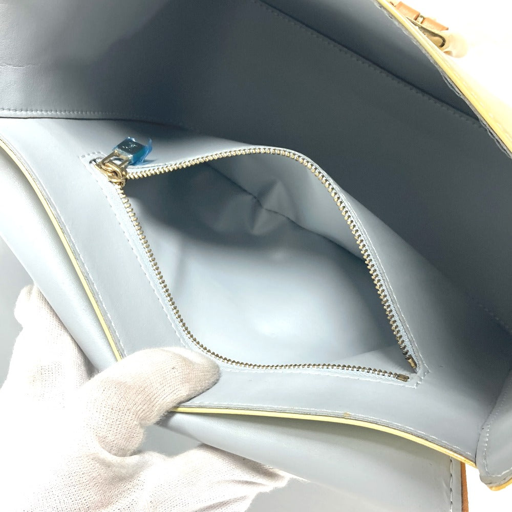 LOUIS VUITTON M91148 モノグラムヴェルニ クリスティGM 斜め掛け カバン フラップ ショルダーバッグ モノグラムヴェルニ レディース グリ グレー