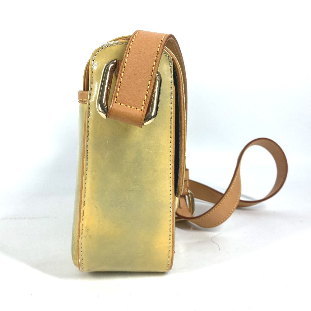 LOUIS VUITTON M91148 モノグラムヴェルニ クリスティGM 斜め掛け カバン フラップ ショルダーバッグ モノグラムヴェルニ レディース グリ グレー
