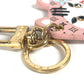 LOUIS VUITTON M68452 ポルトクレ・ファン フェイス モノグラム キャット バッグチャーム キーホルダー レザー レディース ピンク