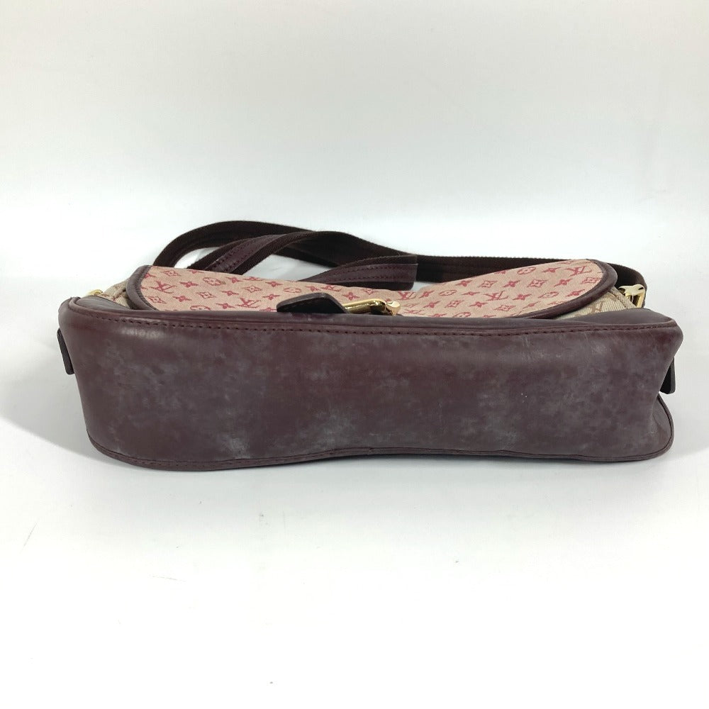 LOUIS VUITTON M92171 モノグラムミニ ベランジェール フラップ カバン 斜め掛け ポシェット ショルダーバッグ モノグラムミニキャンバス レディース チェリー レッド