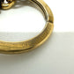 LOUIS VUITTON MP2715 NIGO Collaboration Porte Cle Squared LV Bag Charm Logo Keychain Metal Men's Gold