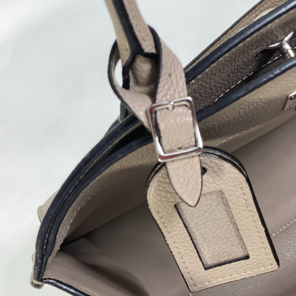 LOUIS VUITTON M53017 City Steamer MM 2-Way Shoulder Bag, Handbag, Calfskin, Women's, Galle Gray