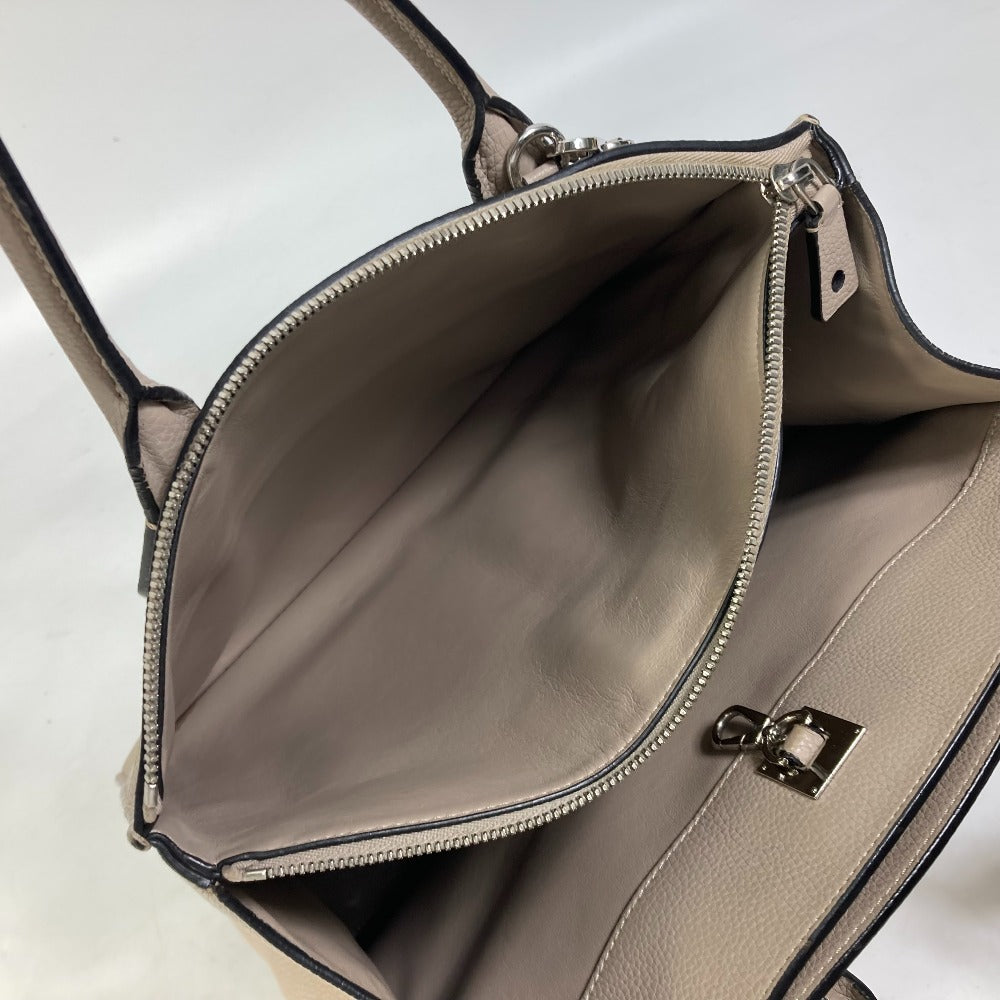 LOUIS VUITTON M53017 City Steamer MM 2-Way Shoulder Bag, Handbag, Calfskin, Women's, Galle Gray