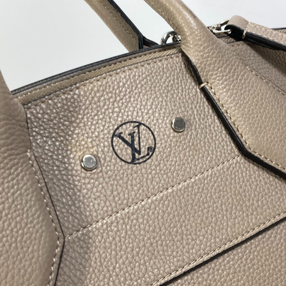 LOUIS VUITTON M53017 City Steamer MM 2-Way Shoulder Bag, Handbag, Calfskin, Women's, Galle Gray