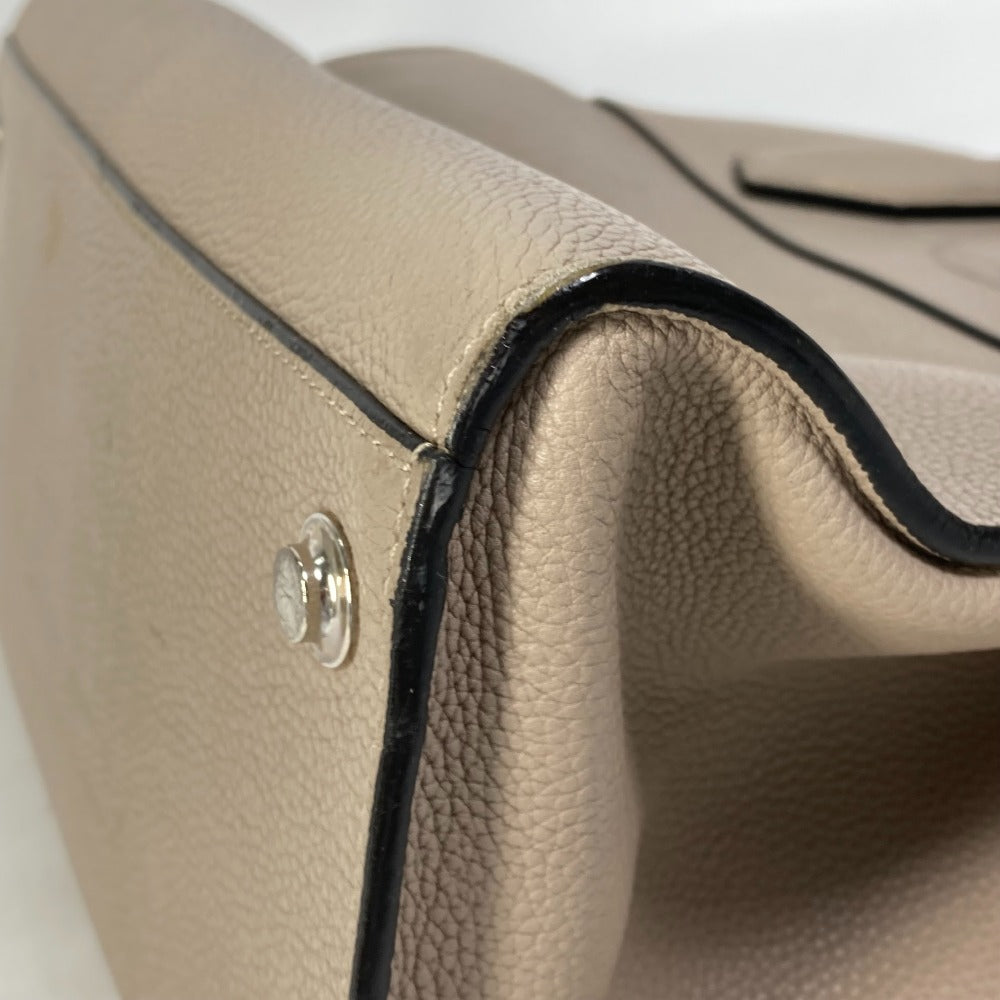 LOUIS VUITTON M53017 City Steamer MM 2-Way Shoulder Bag, Handbag, Calfskin, Women's, Galle Gray