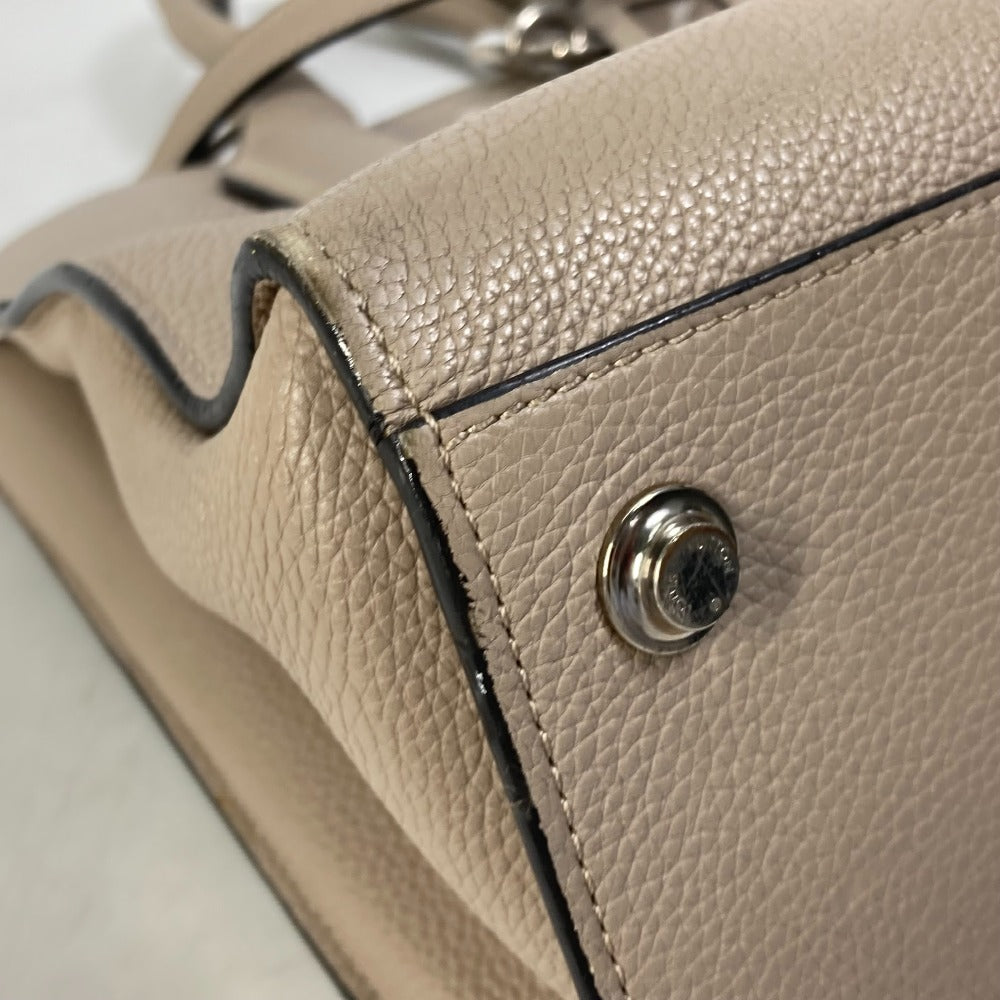 LOUIS VUITTON M53017 City Steamer MM 2-Way Shoulder Bag, Handbag, Calfskin, Women's, Galle Gray