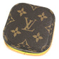 LOUIS VUITTON GI0018 Monogram Boite Camille PM Boite Camille PM Jewelry box, accessory case, interior decor accessory case MonogramCanvas Brown/yellow Used