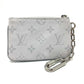 LOUIS VUITTON M67809 Zipped Pouch PM Coin Purse Wallet Monogram Canvas Unisex White