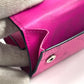LOUIS VUITTON M30773 Taigalama Discovery Compact Wallet Compact wallet Trifold wallet Taiga Leather / MonogramCanvas Fisha pink Used