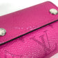 LOUIS VUITTON M30773 Taigalama Discovery Compact Wallet Compact wallet Trifold wallet Taiga Leather / MonogramCanvas Fisha pink Used