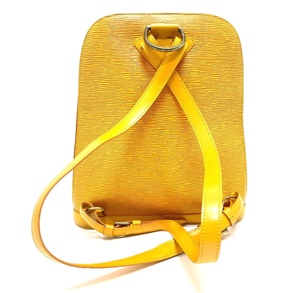LOUIS VUITTON M52299 Epi Cobran Backpack, Epi Leather, Unisex, Tassili Yellow