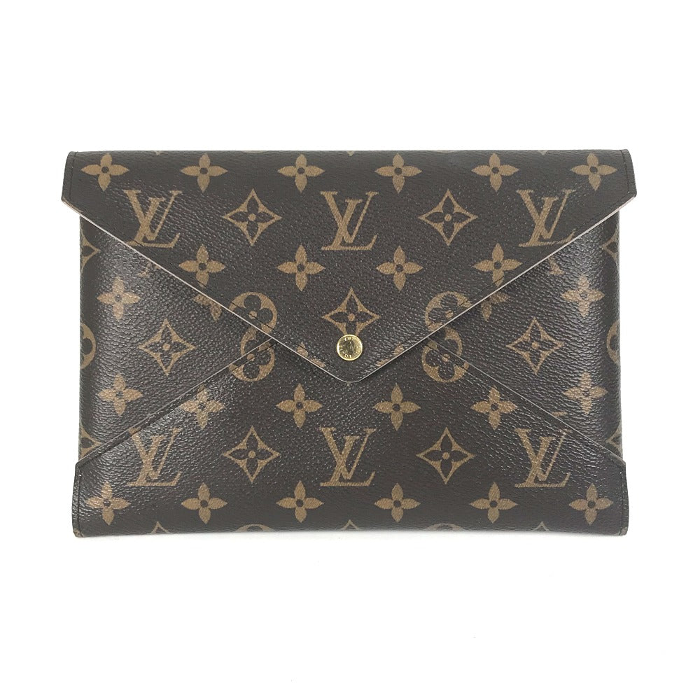 LOUIS VUITTON M62034 モノグラム ポシェットキリガミ 大中のみ ポーチ カバン クラッチバッグ モノグラムキャンバス レディース ブラウン