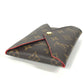 LOUIS VUITTON M62034 モノグラム ポシェット・キリガミ カバン ポーチ 3つセット クラッチバッグ モノグラムキャンバス レディース ブラウン