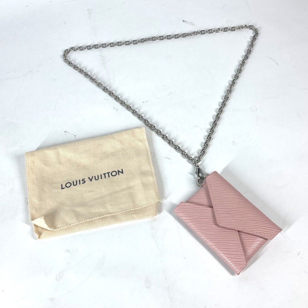 LOUIS VUITTON M68557 エピ キリガミ ネックレス ポーチ コインケース アクセサリー 財布 ネックレス エピレザー レディース ピンク - brandshop-reference