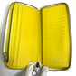 LOUIS VUITTON M80852 Logo Zippy Wallet Vertical Everyday LV Long Wallet in Taurillon Leather, Men's, Yellow