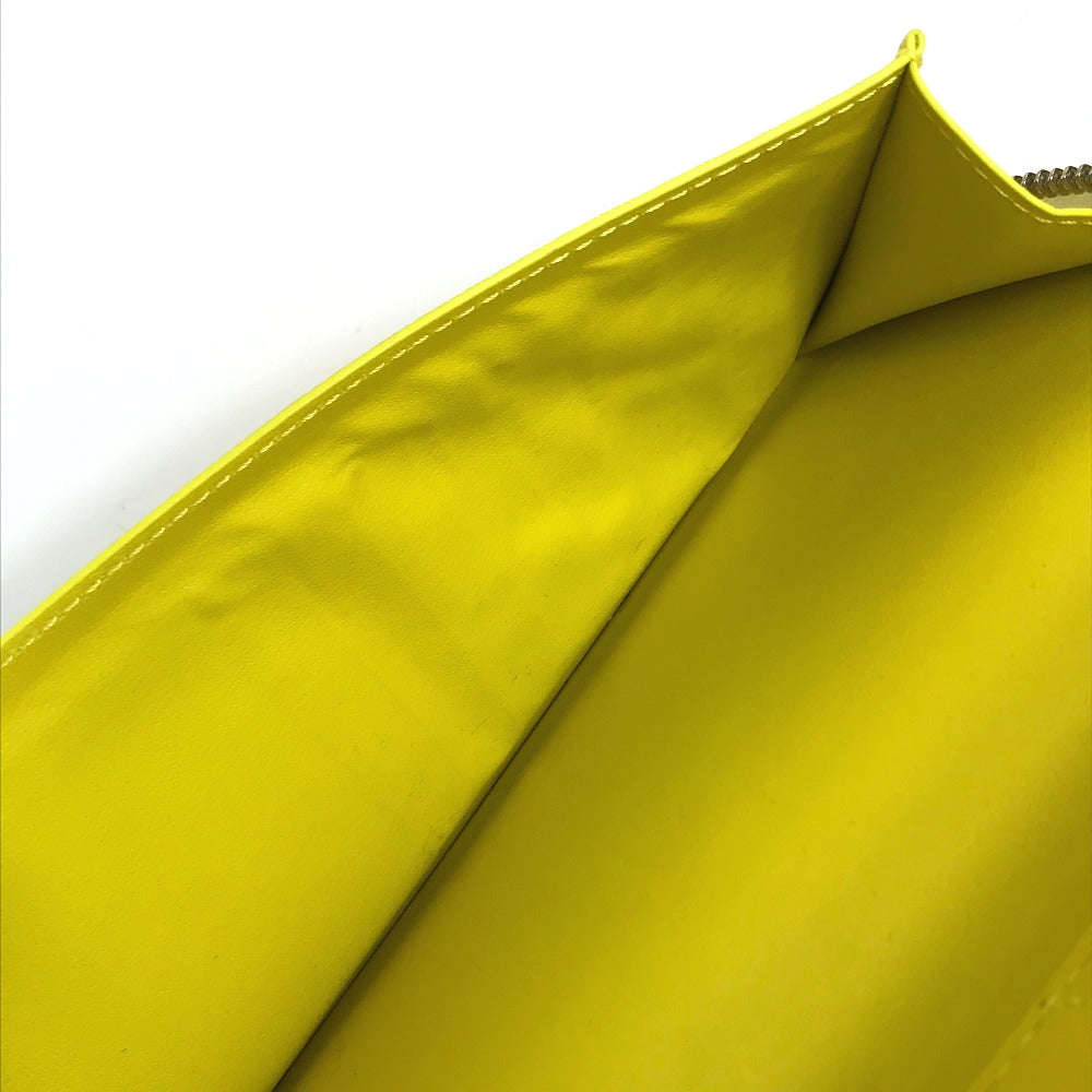 LOUIS VUITTON M80852 Logo Zippy Wallet Vertical Everyday LV Long Wallet in Taurillon Leather, Men's, Yellow