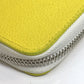 LOUIS VUITTON M80852 Logo Zippy Wallet Vertical Everyday LV Long Wallet in Taurillon Leather, Men's, Yellow