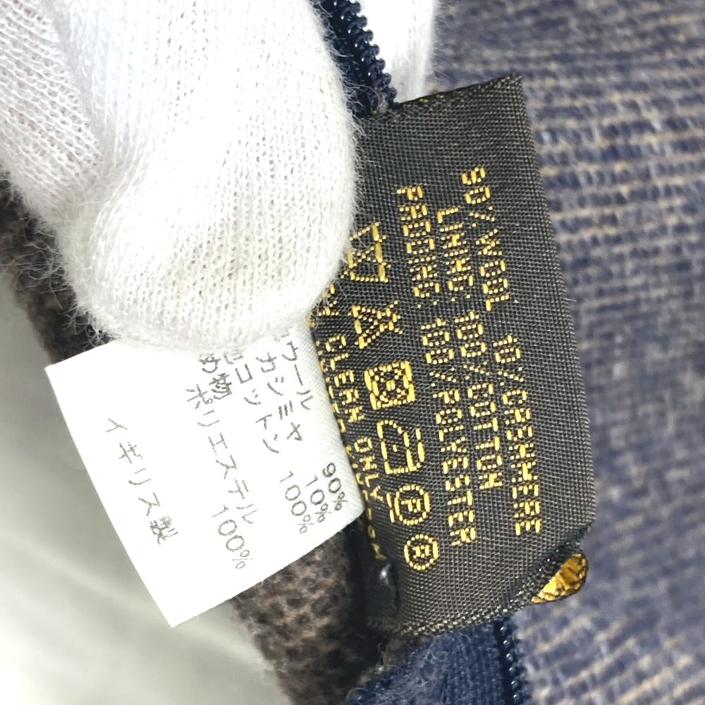 LOUIS VUITTON M70336 Logo Pillow, Interior Cushion, Wool, Women's, Navy