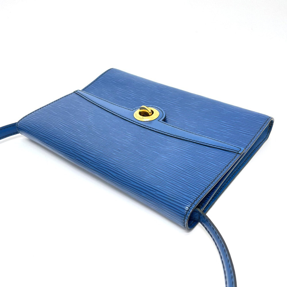 LOUIS VUITTON M52575 Epi Arche Shoulder Bag, Epi Leather, Women's, Toledo Blue