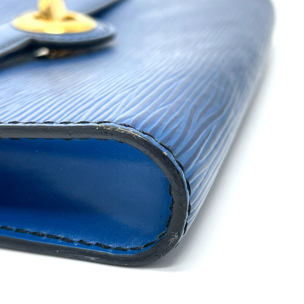 LOUIS VUITTON M52575 Epi Arche Shoulder Bag, Epi Leather, Women's, Toledo Blue