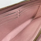 LOUIS VUITTON M80403 Monogram Empreinte by the Pool Zippy Wallet in Monogram Empreinte Leather, Bouton de Rose and Pink