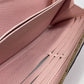 LOUIS VUITTON M80403 Monogram Empreinte by the Pool Zippy Wallet in Monogram Empreinte Leather, Bouton de Rose and Pink