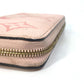 LOUIS VUITTON M80403 Monogram Empreinte by the Pool Zippy Wallet in Monogram Empreinte Leather, Bouton de Rose and Pink