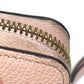 LOUIS VUITTON M80403 Monogram Empreinte by the Pool Zippy Wallet in Monogram Empreinte Leather, Bouton de Rose and Pink