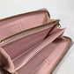 LOUIS VUITTON M80403 Monogram Empreinte by the Pool Zippy Wallet in Monogram Empreinte Leather, Bouton de Rose and Pink