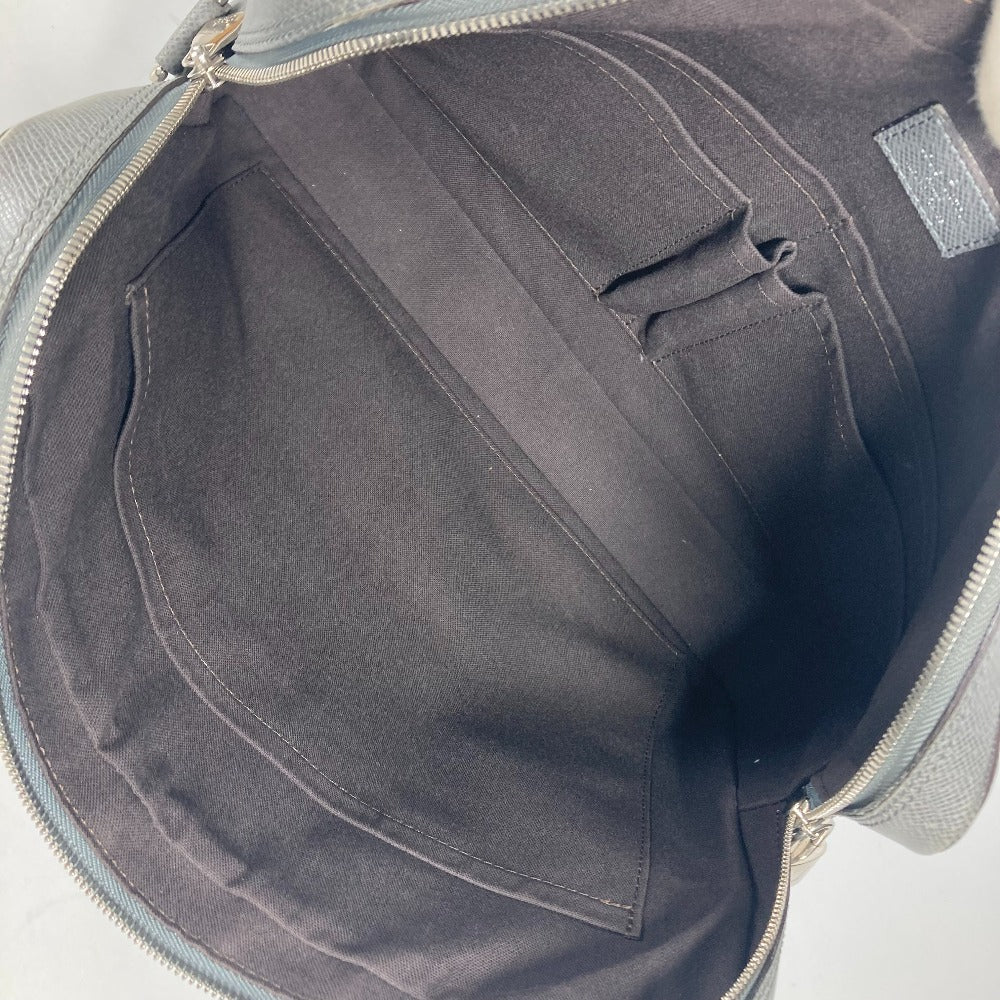 LOUIS VUITTON M32711 Taiga Porte-Document Business PDB Document Bag Briefcase Business Bag in Taiga Leather, Men's Glacier Gray