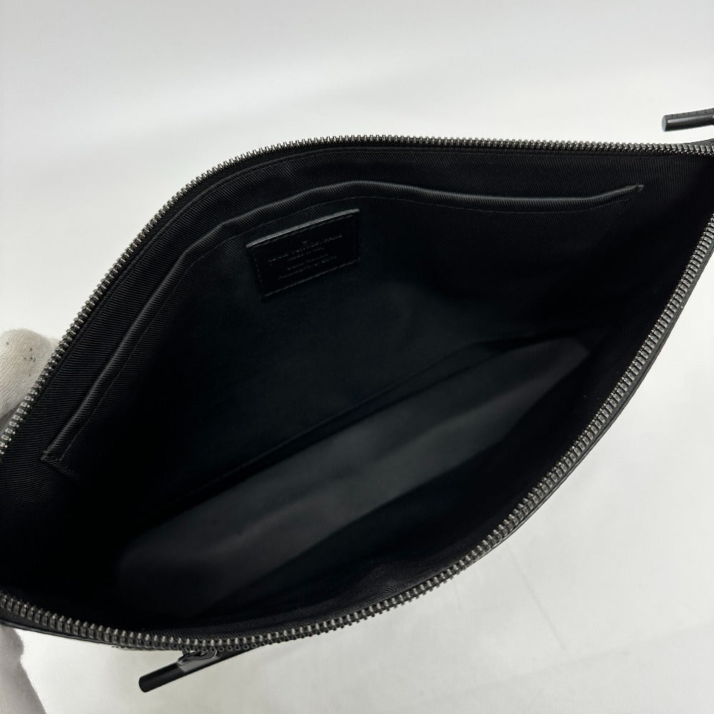 LOUIS VUITTON M63373 モノグラムエクリプスグレーズ ポシェット・コスモス 日本 東京 新宿伊勢丹限定 ポーチ クラッチバッグ ビニール メンズ ブラック