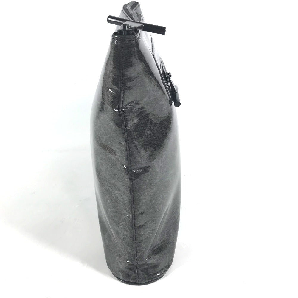 LOUIS VUITTON M63373 モノグラムエクリプスグレーズ 日本 東京 新宿伊勢丹限定 ポシェット・コスモス カバン ポーチ クラッチバッグ ビニール メンズ ブラック