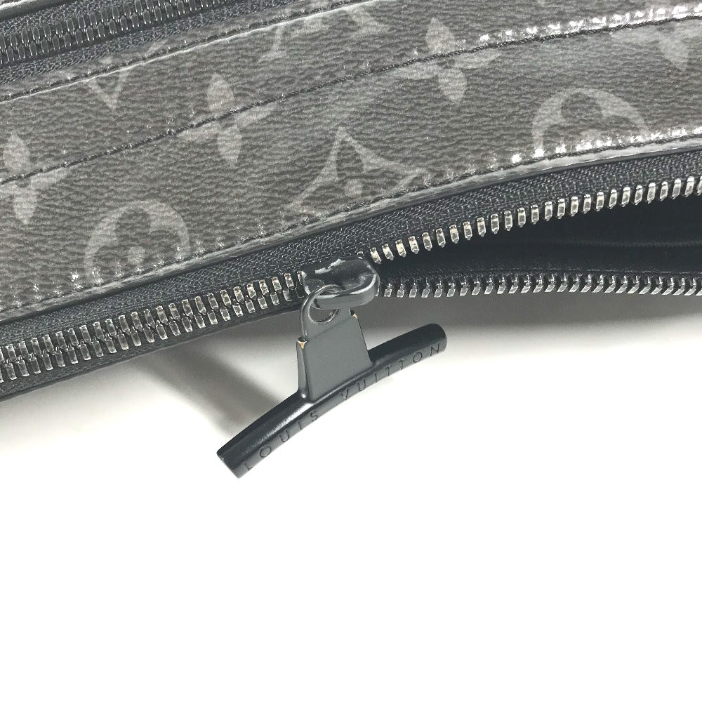 LOUIS VUITTON M63373 モノグラムエクリプスグレーズ 日本 東京 新宿伊勢丹限定 ポシェット・コスモス カバン ポーチ クラッチバッグ ビニール メンズ ブラック
