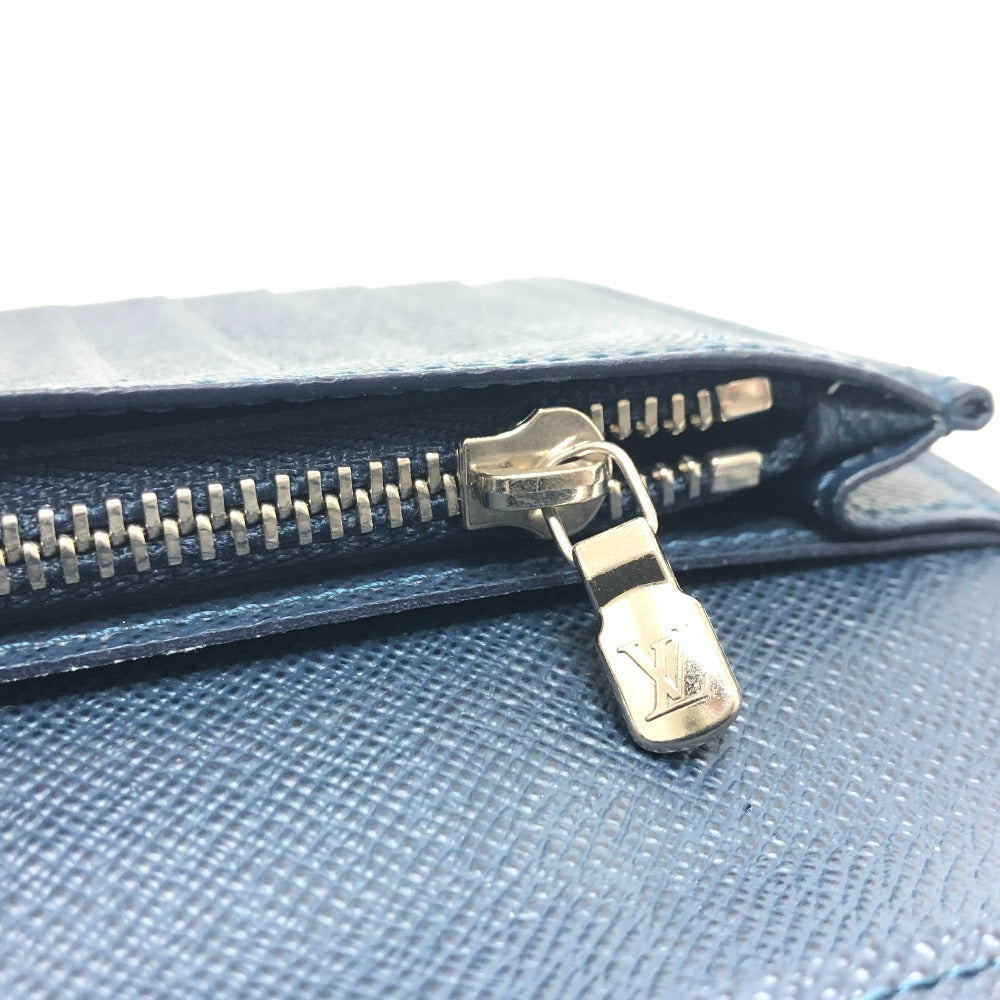 LOUIS VUITTON M64010 タイガストライプ ポルトフォイユ・ブラザ 長財布 財布 ウォレット 長財布 レザー レディース ブルー
