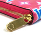 LOUIS VUITTON M81154 Monogram Vernis Zippy Wallet, 2022 Valentine's Day Limited Edition Long Wallet, Monogram Vernis, Women's, Fuchsia Neon Pink