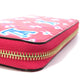 LOUIS VUITTON M81154 Monogram Vernis Zippy Wallet, 2022 Valentine's Day Limited Edition Long Wallet, Monogram Vernis, Women's, Fuchsia Neon Pink