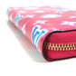 LOUIS VUITTON M81154 Monogram Vernis Zippy Wallet, 2022 Valentine's Day Limited Edition Long Wallet, Monogram Vernis, Women's, Fuchsia Neon Pink