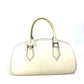 LOUIS VUITTON M5285J Epi Jasmine Mini Boston Bag, Handbag, Epi Leather, Women's, Ivory, White