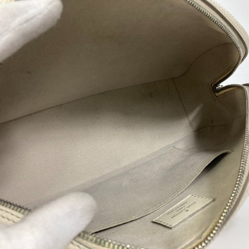 LOUIS VUITTON M5285J Epi Jasmine Mini Boston Bag, Handbag, Epi Leather, Women's, Ivory, White