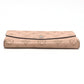 LOUIS VUITTON M60145 Monogram Mahina Portefeuille Iris Long Wallet in Monogram Mahina Leather, Magnolia Pink