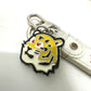 LOUIS VUITTON MP3225 NIGO Collaboration Dragonne LV MADE Strap Bag Charm Keychain Leather Men's White