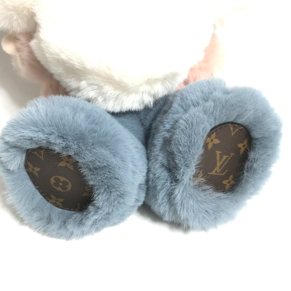 LOUIS VUITTON GI0445 ドゥドゥ ヴィヴィエンヌ 人形 インテリア ぬいぐるみ レザー レディース ホワイト
