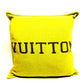 LOUIS VUITTON MP2158 Two-Tone Cushion "Flio" Louis Pillow, Wool/Cashmere, Men's, Yellow