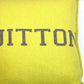 LOUIS VUITTON MP2158 Two-Tone Cushion "Flio" Louis Pillow, Wool/Cashmere, Men's, Yellow