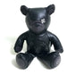 LOUIS VUITTON GI0184 Monogram Eclipse by Hiroshi Fujiwara, Dudurui Fragment Teddy Bear, Stuffed Animal, Doll, Object, Monogram Eclipse Canvas, Unisex, Black