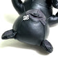 LOUIS VUITTON GI0184 Monogram Eclipse by Hiroshi Fujiwara, Dudurui Fragment Teddy Bear, Stuffed Animal, Doll, Object, Monogram Eclipse Canvas, Unisex, Black