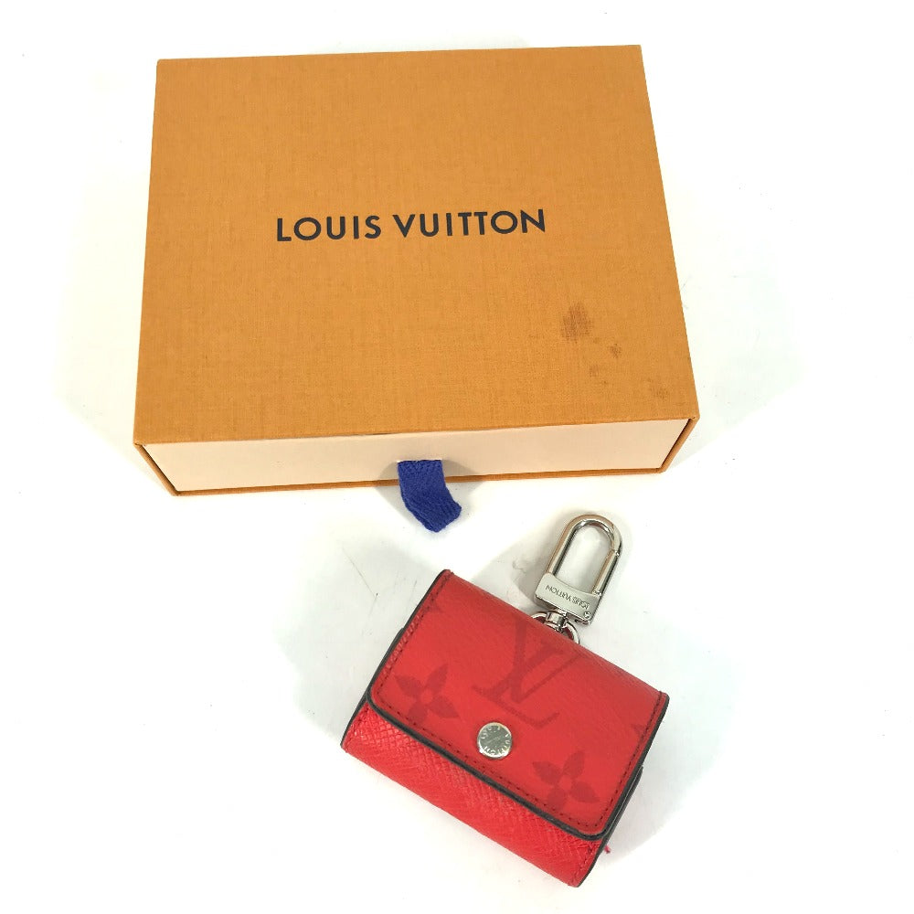 LOUIS VUITTON M77284 モノグラム  イヤホン ポーチ airpods エアポッズ イヤフォンケース タイガレザー レディース - brandshop-reference