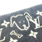 LOUIS VUITTON MP2260 クヴェルチュール スモール キャットグラム インテリア 毛布 猫 ブランケット ウール/カシミヤ ユニセックス ブラウン