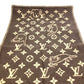 LOUIS VUITTON MP2260 Couverture Small Catgram Cat Animal Blanket, Wool, Brown, Women's